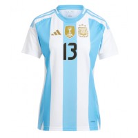 Maglia Calcio Argentina Cristian Romero #13 Prima Divisa Donna Copa America 2024 Manica Corta